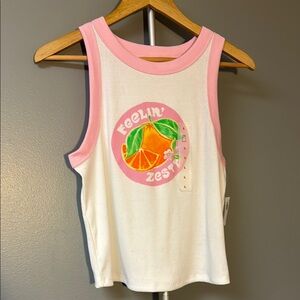 Old Navy Sleeveless Top - Pink and White